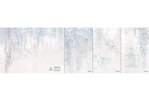 MALUMI WISTERIA KIDS MINT - PRÓBKA TAPETY