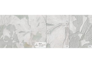 MALUMI HIBISCUS SAGE GREY - PRÓBKA TAPETY  