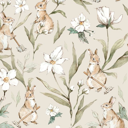 Dekorillo tapeta w króliczki