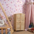 tapeta w kwiaty do pokoju dziewczynki dekorillo