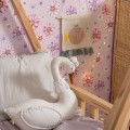 tapeta w kwiaty do pokoju dziewczynki dekorillo