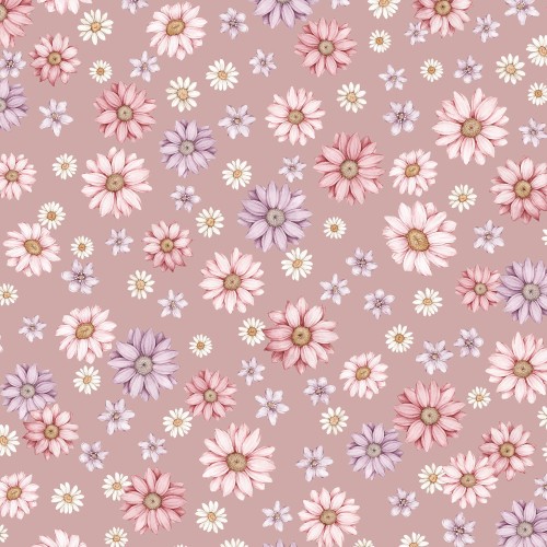 tapeta purple garden róż