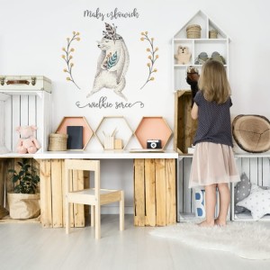 YOKO DESIGN - NAKLEJKA NA ŚCIANĘ ZAJĄC