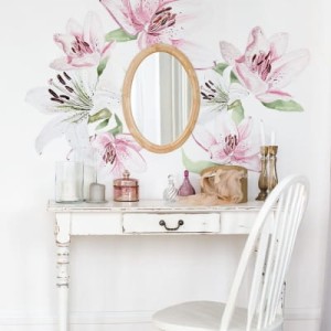 YOKO DESIGN - NAKLEJKA NA ŚCIANĘ LILIE MAŁE