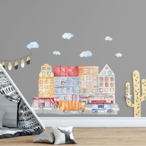 YOKO DESIGN - NAKLEJKA ZAŁÓŻKOWNIK MIASTO