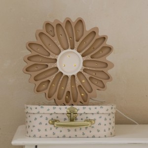 LITTLE LIGHTS - LAMPKA STOKROTKA CAPPUCCINO DOTS