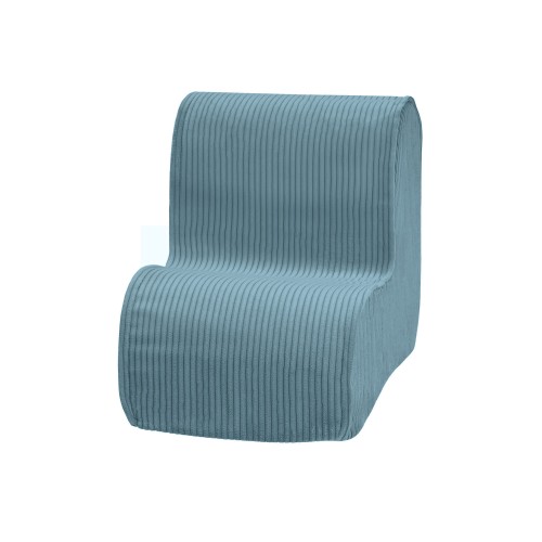 FOTELIK SZTRUKSOWY AESTHETIC TURKUSOWY