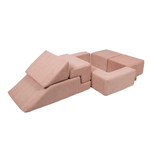 SOFA BRICKS SET AESTHETIC PUDROWY RÓŻ