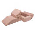 SOFA BRICKS SET AESTHETIC PUDROWY RÓŻ