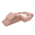 SOFA BRICKS SET AESTHETIC PUDROWY RÓŻ
