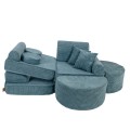 POCKET SOFA MAX AESTHETIC TURKUSOWA