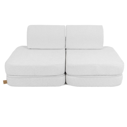 POCKET SOFA BASIC BOUCLE BIAŁA