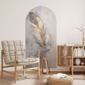 YOKO DESIGN - NAKLEJKA W KSZTAŁCIE ŁUKU PIÓRO