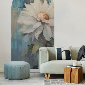 YOKO DESIGN - NAKLEJKA W KSZTAŁCIE ŁUKU KWIATY