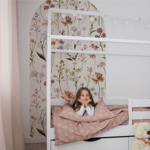 YOKO DESIGN - NAKLEJKA W KSZTAŁCIE ŁUKU KWIATY POLNE