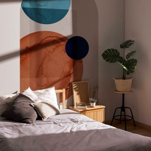 YOKO DESIGN - NAKLEJKA W KSZTAŁCIE ŁUKU ABSTRAKCJA