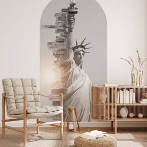 YOKO DESIGN - NAKLEJKA W KSZTAŁCIE ŁUKU MIASTO NOWY JORK