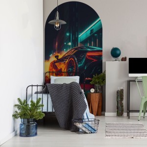 YOKO DESIGN - NAKLEJKA W KSZTAŁCIE ŁUKU SAMOCHÓD