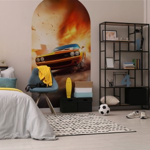 YOKO DESIGN - NAKLEJKA W KSZTAŁCIE ŁUKU SAMOCHÓD