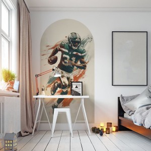 YOKO DESIGN - NAKLEJKA W KSZTAŁCIE ŁUKU RUGBY