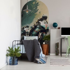 YOKO DESIGN - NAKLEJKA W KSZTAŁCIE ŁUKU MOTOCYKL