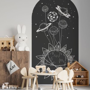 YOKO DESIGN - NAKLEJKA W KSZTAŁCIE ŁUKU KOSMOS