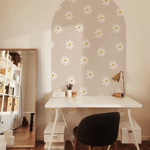 YOKO DESIGN - NAKLEJKA W KSZTAŁCIE ŁUKU STOKROTKI