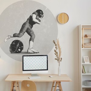 YOKO DESIGN - NAKLEJKA W KSZTAŁCIE KOŁA SPORT