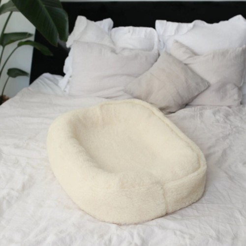 WEŁNIANY POKROWIEC NA KOKON NIEMOWLĘCY