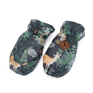 MAKASZKA - ZIMOWE RĘKAWICE DO WÓZKA MONT BLANC WOODLAND