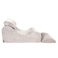 Fotel Piankowy dla Dziecka Wave Lounger Aesthetic Ecru