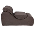 Fotel Piankowy dla Dziecka Wave Lounger Aesthetic Brązowy - Meow Baby