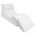 Wygodny Fotel dla Dziecka Wave Lounger Boucle Biały - Meow Baby