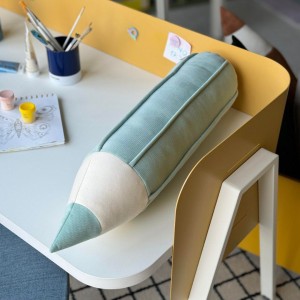 MOI MILI - PODUSZKA VELVET KREDKA MIĘTA