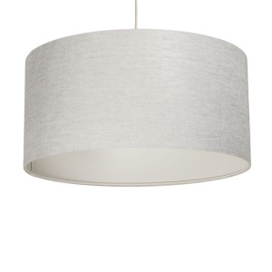 BPS KONCEPT - LAMPA WISZĄCA LEN JASNY BEŻ