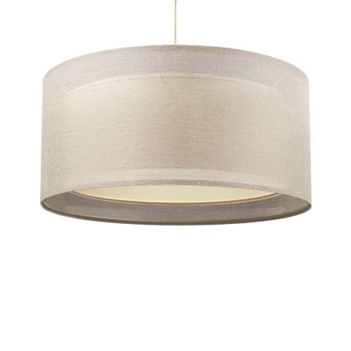 LAMPA WISZĄCA DUO LEN BEŻ