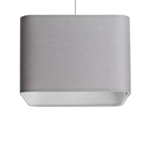 BPS KONCEPT - LAMPA WISZĄCA LEN KWADRO SZARY