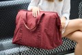 TORBA DO WÓZKA MOMMY SIGNATURE URBAN BURGUNDY