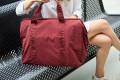 TORBA DO WÓZKA MOMMY SIGNATURE URBAN BURGUNDY