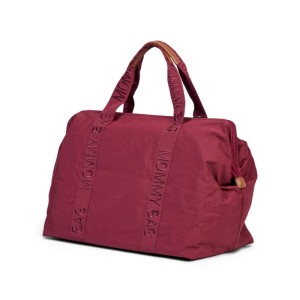 CHILDHOME - TORBA DO WÓZKA MOMMY SIGNATURE URBAN BURGUNDY