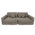Premium sofa dziecięca Meow Baby Boucle beżowa do pokoju dziecka