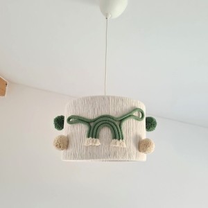 MARMYS FELT STUDIO - LAMPA SUFITOWA DLA DZIECKA DINOZAURY