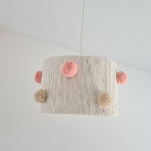 MARMYS FELT STUDIO - LAMPA SUFITOWA POMPOM GIRL