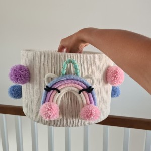 MARMYS FELT STUDIO - LAMPA SUFITOWA DLA DZIEWCZYNKI JEDNOROŻCE