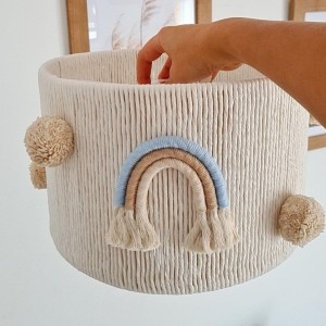 MARMYS FELT STUDIO - LAMPA SUFITOWA DLA DZIECKA BŁĘKITNE TĘCZE