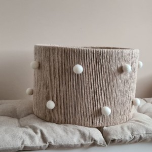 MARMYS FELT STUDIO - LAMPA SUFITOWA DLA DZIECKA KULKI BOHO