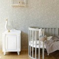 delikatna tapeta do kącika niemowlaka