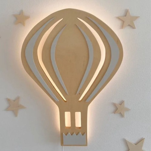 LAMPKA balon dla niemowlaka z imieniem