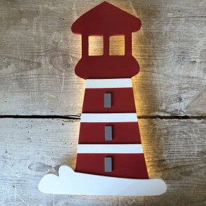 DREWNIAKOWA - LAMPKA DREWNIANA DLA DZIECI LATARNIA MORSKA