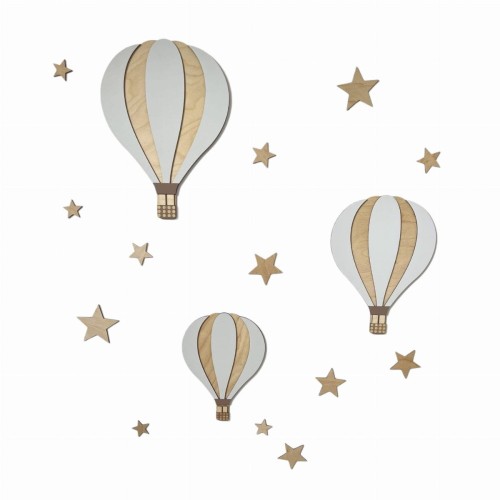 dekoracja na ścianę dla dziecka balony